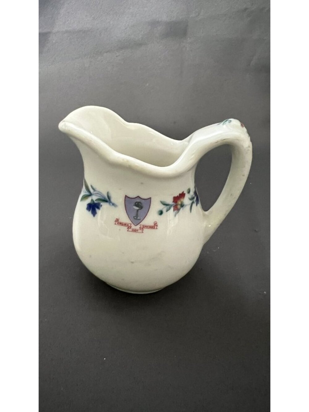 Vintage Creamer Pitcher Milk Jug - Virginia Hot Springs Homestead